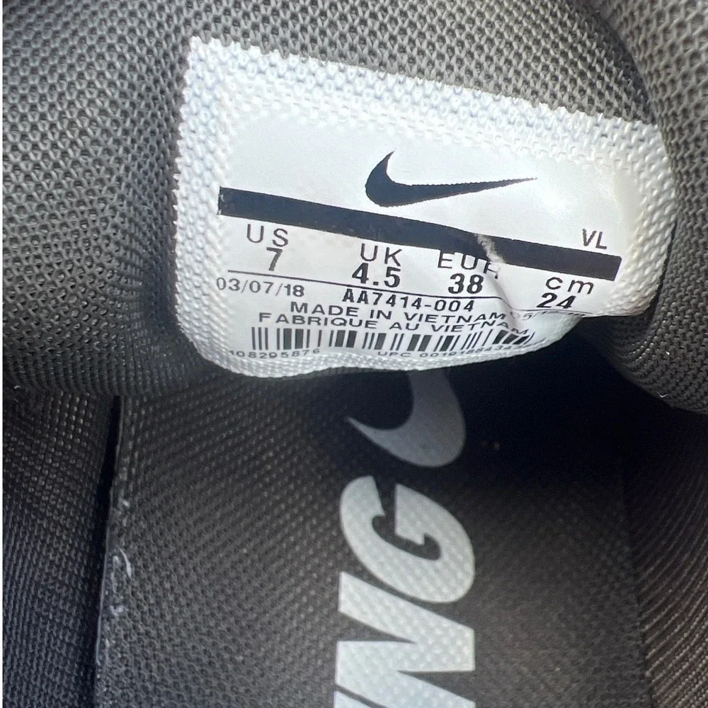 Nike Zoom Winflo 5 Running Shoes Grey Black Pink Women's 7